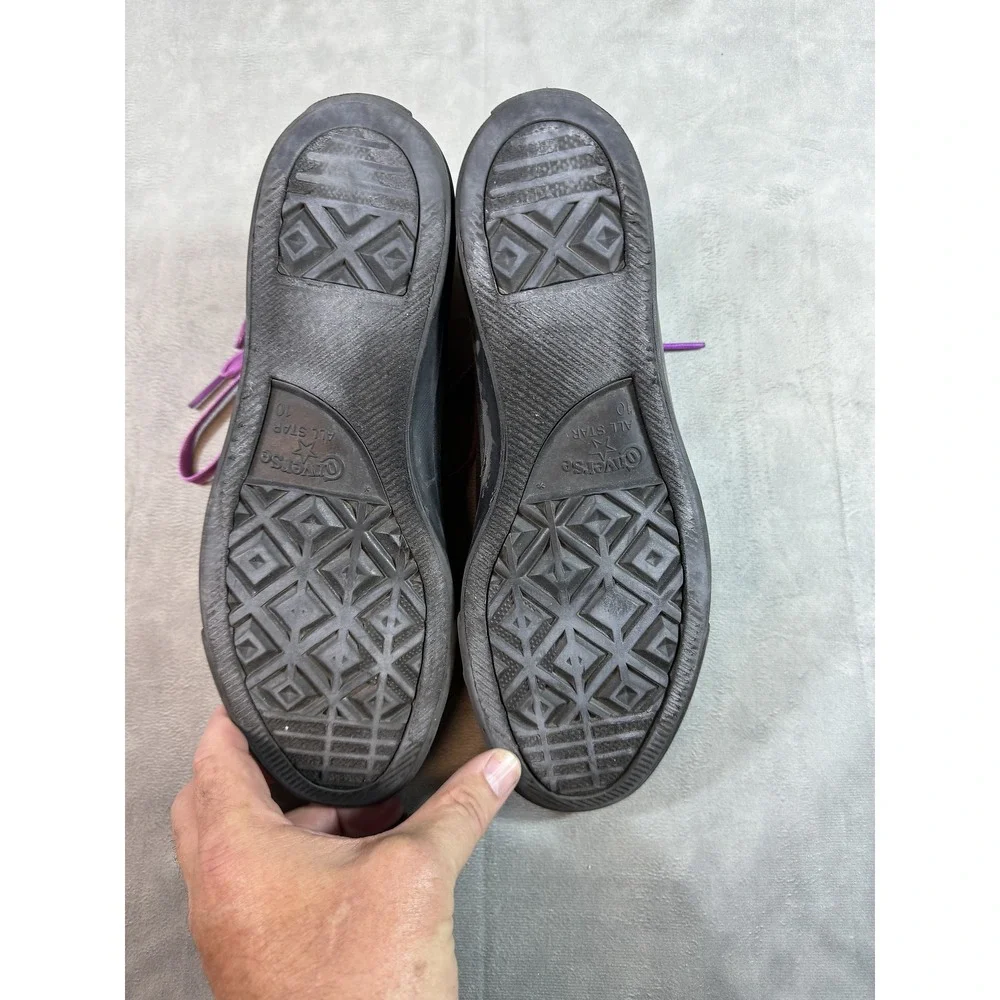 Converse All Star Chuck Taylor‎ High Top All Black Mens 10 / Womens 12